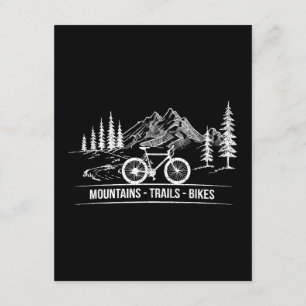 Carte D'accompagnement Vélos Mountain Trail - Vélo cycliste Rider
