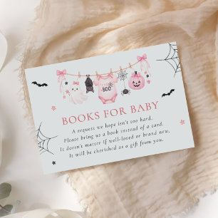 Carte D'accompagnement Vêtements de ligne de linge Halloween pour bébé Li