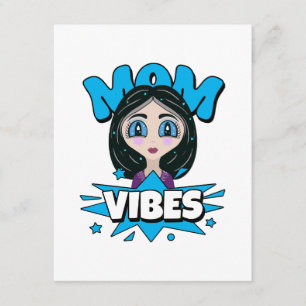 Carte D'accompagnement Vibes de maman