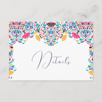 Vibrant mexicaine Fiesta Style Mariage arc-en-ciel