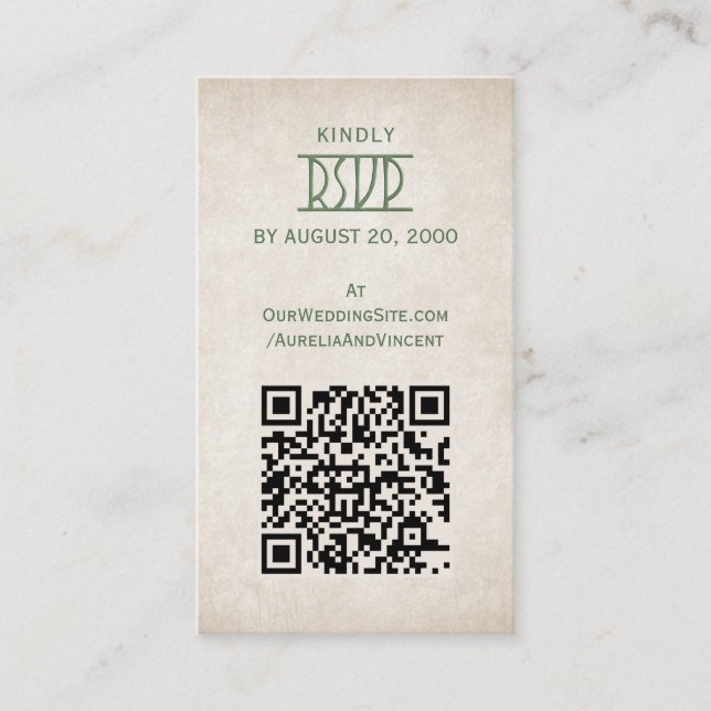 Carte D'accompagnement Viking Celtic Gamer Mariage (Devant)