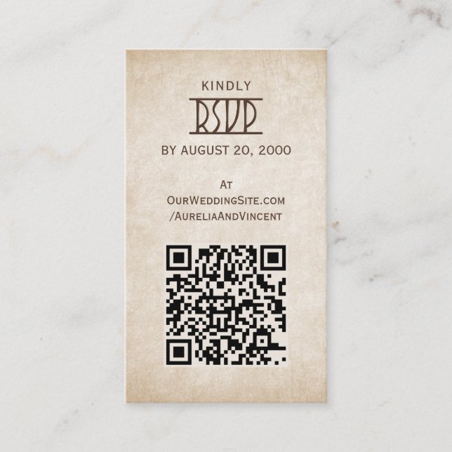 Carte D'accompagnement Viking Celtic Gamer Mariage (Devant)