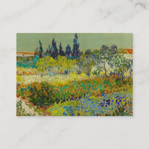 Carte D'accompagnement Vincent Van Gogh Garden