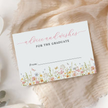 Vœux de conseils de remise de diplôme de fleurs sa