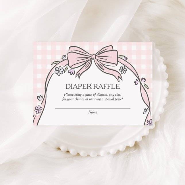 Carte D'accompagnement Voici la glace Sundae rose pour bébé Shower (Créateur téléchargé)