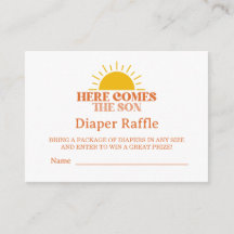 Voici Le Baby shower Fils Boy