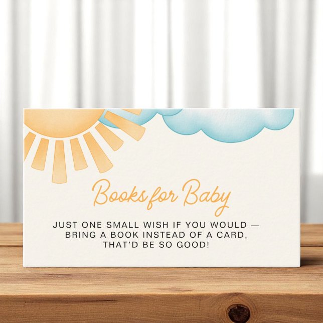 Carte D'accompagnement Voici les livres pour bébés Fils pour bébé (Créateur téléchargé)