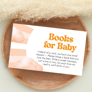 Carte D'accompagnement Voici venir le soleil Livres de douche pour bébé