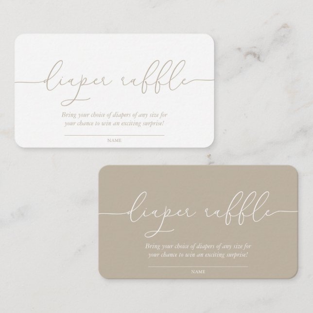 Carte D'accompagnement Voiture de Baby shower à double face (Devant / Derrière)