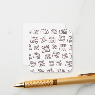 Carte D'accompagnement Votre logo de conception ou d'entreprise Placeme