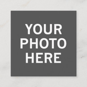 Carte D'accompagnement Votre photo ici