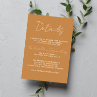 Vrai Simplicité 3 Script Minimal Mariage Apricot