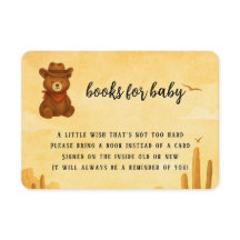 Watercolor Western Baby shower Cowboy Demande de r