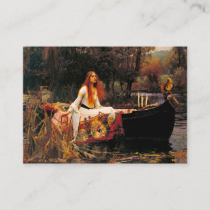 Carte D'accompagnement Waterhouse Lady of Shalott