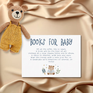 Carte D'accompagnement Whimsical Oh Boy Aquarelle Doodle Baby shower