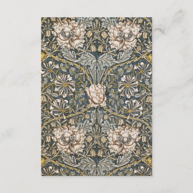 Carte D'accompagnement William Morris (Devant)