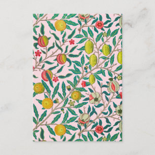 Carte D'accompagnement William Morris Grenade En Rose