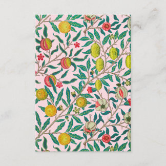 Carte D'accompagnement William Morris Grenade En Rose