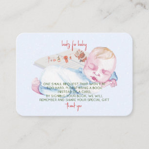 Carte D'accompagnement Winter Merry Little Christmas Baby showers Livres