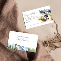 Wolf sauvage aventure baby shower de la couche de 