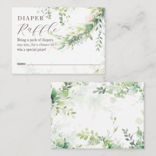 Carte D'accompagnement Woodland Green Baby Boy Boy Shower Books