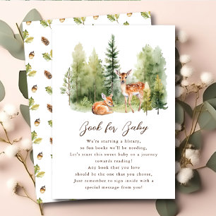 Carte D'accompagnement Woodland Wonder Deer Book for Baby