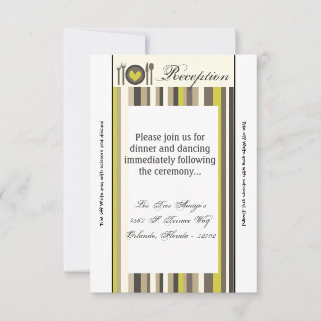 Carte d'accueil 3,5 x 7,5 cm Plaque de Chine Plaqu (Devant)