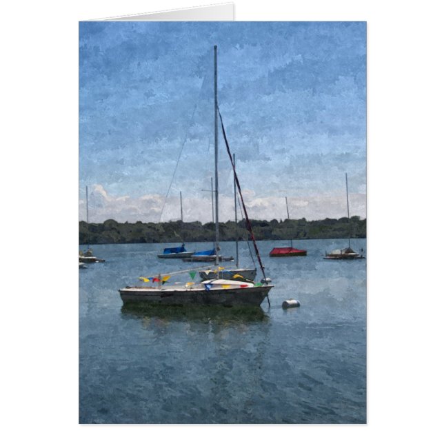 CARTE D'ACCUEIL : Bateaux Lake Harriet, Mpls, MN_C (Devant)