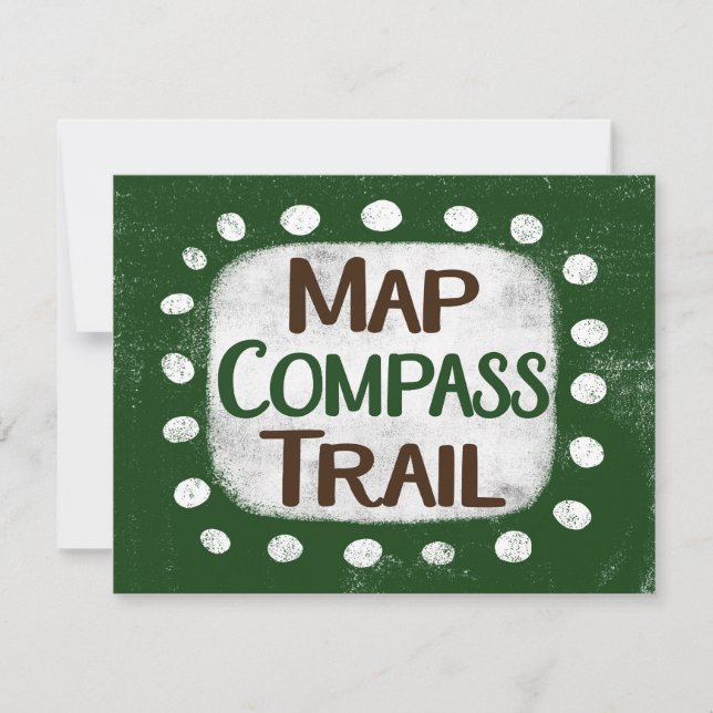 Carte d'accueil du sentier Compass (Devant)