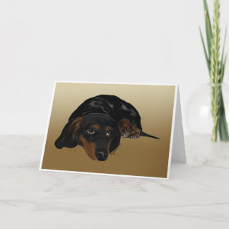 Carte Dachshund