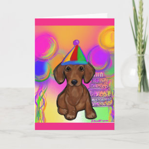 Carte Dachshund