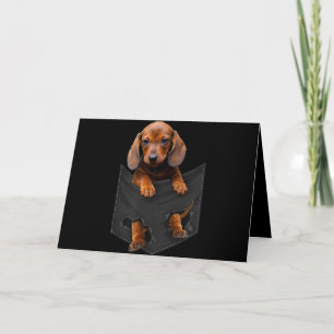 Carte Dachshund Dans Mon Pocket Dachshund Weiner Dog Don
