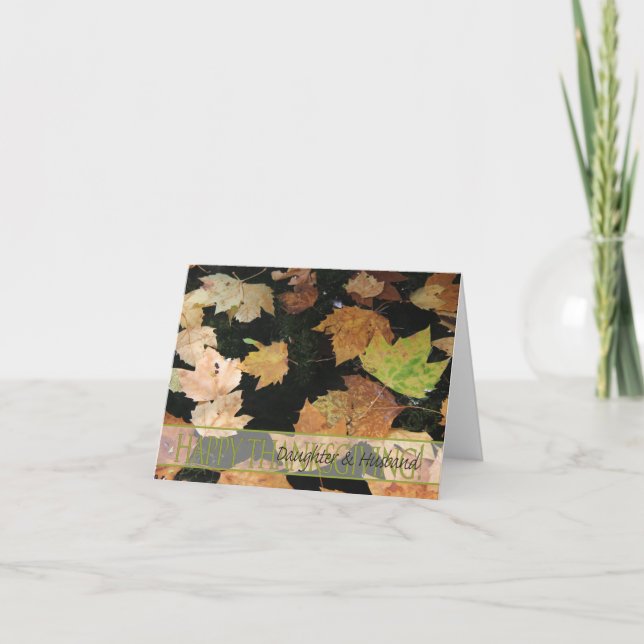 Carte d'action de la fille et du mari (Devant)