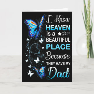 Carte Dad is my guardian angel in heaven memorial day me