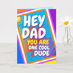 Carte DAD - Un mec Cool