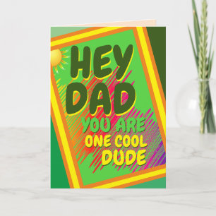 Carte DAD - Un mec Cool