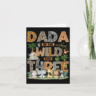 Carte Dada Of The Wild & Trois Zoo 3ème Anniversaire
