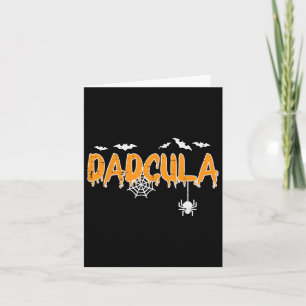 Carte Dadcula Daddy Correspondant Famille Halloween Cost