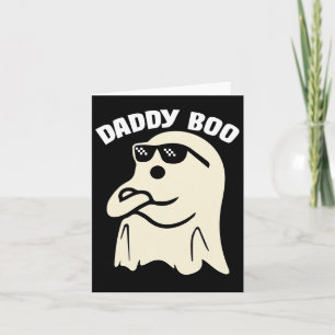 Carte Daddy Boo Halloween Costume de jumelage de famille