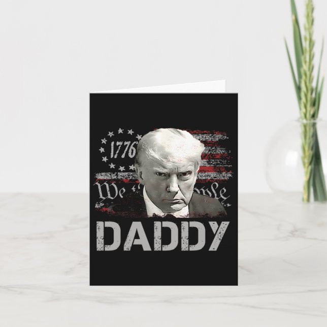Carte Daddy Funny Daddy Trump (Devant)