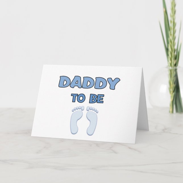 CARTE DADDY TO BE (Devant)