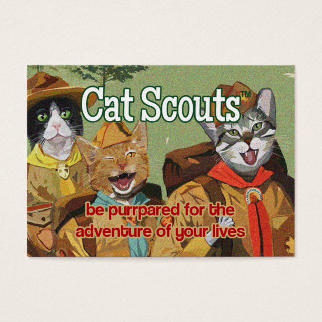 Carte d'adhésion Cat Scouts (TM) (Devant)