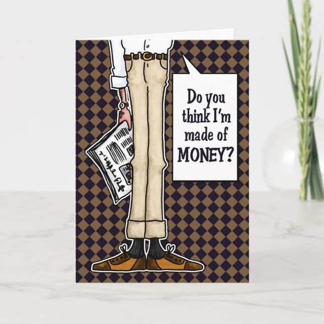 Carte Dadisme - Pour n'importe quel père (Devant)