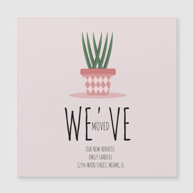 Carte d'adresse MAISON MOUVEMENT NEUVE (Devant)