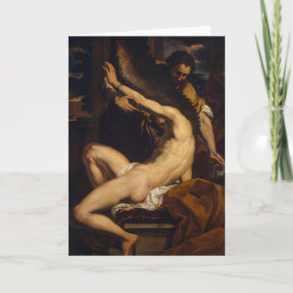 Carte Daedalus and Icarus Fine Art Greetings Card