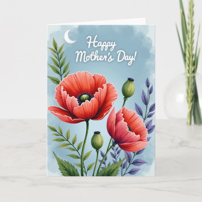 Carte d'affection Chevron Bloom (Devant)