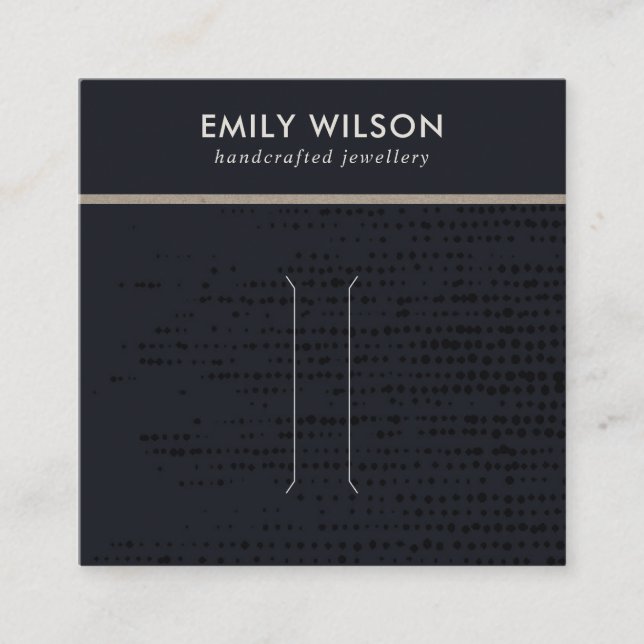 CARTE D'AFFICHAGE À CLIP CHEVEUX URBAINE NOIR KRAF (Devant)