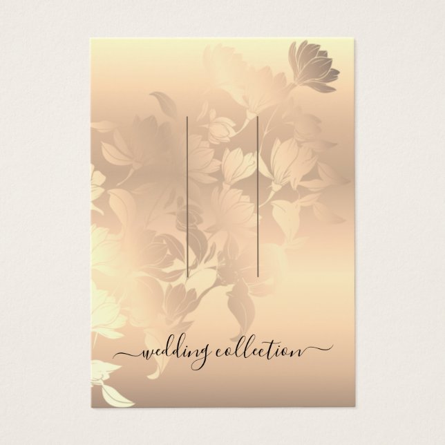 Carte d'affichage à clip de cheveux Romantique Vin (Devant)