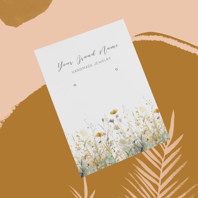 Carte d'affichage à oreille ・ Fleurs sauvages d'aq (Créateur téléchargé)