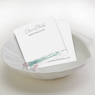 Carte d'affichage à oreille moderne Script Stud